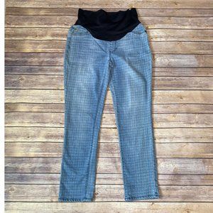 Liverpool Maternity Blue Jeans Cami Crop Size 6